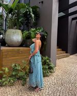 Saia Chiffon Alba - Estampada