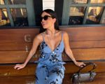 Blusa Bordada Aruna - Azul
