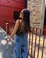 Blusa Bordada Aruna - Azul