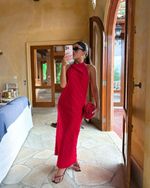 Vestido Midi Solea - Vermelho