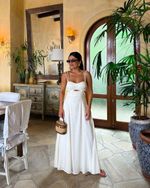 Vestido Linho Marisol - Off