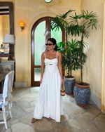 Vestido Linho Marisol - Off