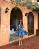 Vestido Curto Bless - Estampado