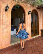 Vestido Curto Bless - Estampado