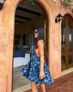 Vestido Curto Bless - Estampado
