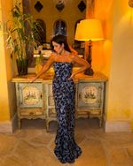 Vestido Longo Bless - Estampado