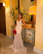 Vestido Longo Zafira - Marfim