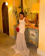 Vestido Longo Zafira - Marfim