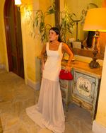 Vestido Longo Zafira - Marfim