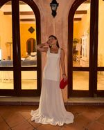 Vestido Longo Zafira - Marfim