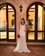 Vestido Longo Zafira - Marfim