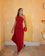 Vestido Longo Amaya - Vermelho