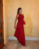 Vestido Longo Amaya - Vermelho