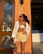 Shorts Aurea - Amarelo