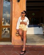 Shorts Aurea - Amarelo