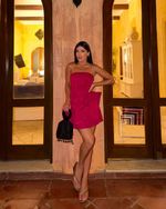 Vestido Curto Aricuri - Cereja
