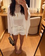 Blusa Capa Laguna - Branco