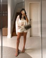 Blusa Capa Laguna - Branco