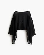 Blusa Capa Laguna - Preto