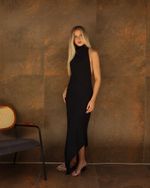 Vestido Midi Sóller - Preto
