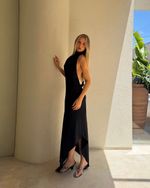 Vestido Midi Sóller - Preto