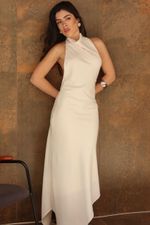 Vestido Midi Sóller - Pérola