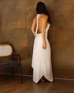 Vestido Midi Sóller - Pérola