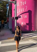 Shorts Saia Aurea - Preto