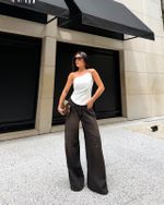 Calça Jeans Thorne - Marrom