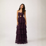 VESTIDO RIO DE JANEIRO RENDA MARROM