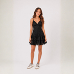 VESTIDO MANUELA RENDA PRETA