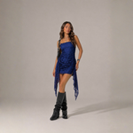 VESTIDO LULU RENDA AZUL