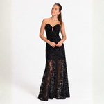 VESTIDO FRIDA RENDA PRETO