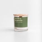 Vela Aromática Copo Alecrim e Manjericão 180g