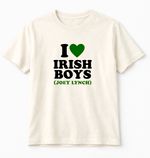 Camiseta I Heart Irish Boys