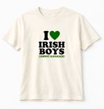 Camiseta I Heart Irish Boys