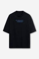 Camiseta Oversized Força Viking - Preta