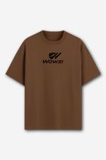 Camiseta Oversized Basic Iron Skull - Caramelo