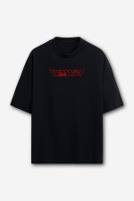 Camiseta Oversized Skull - Preta