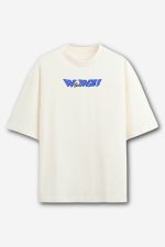 Camiseta Oversized Skull - Off white