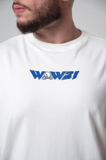 Camiseta Oversized Skull - Off white