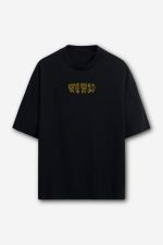 Camiseta Oversized Zeus - Preta