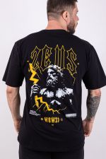 Camiseta Oversized Zeus - Preta