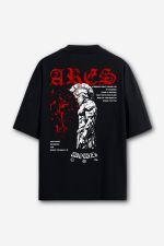Camiseta Oversized Ares - Preta
