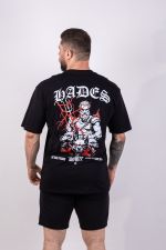Camiseta Oversized Hades - Preta
