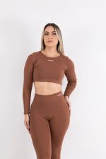 Top Jamille - Marrom