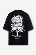 Camiseta Oversized Energia - Preta