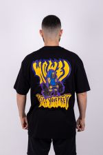 Camiseta Oversized Predator - Preta