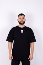 Camiseta Oversized Energia - Preta