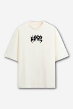 Camiseta Oversized Beast - Off white